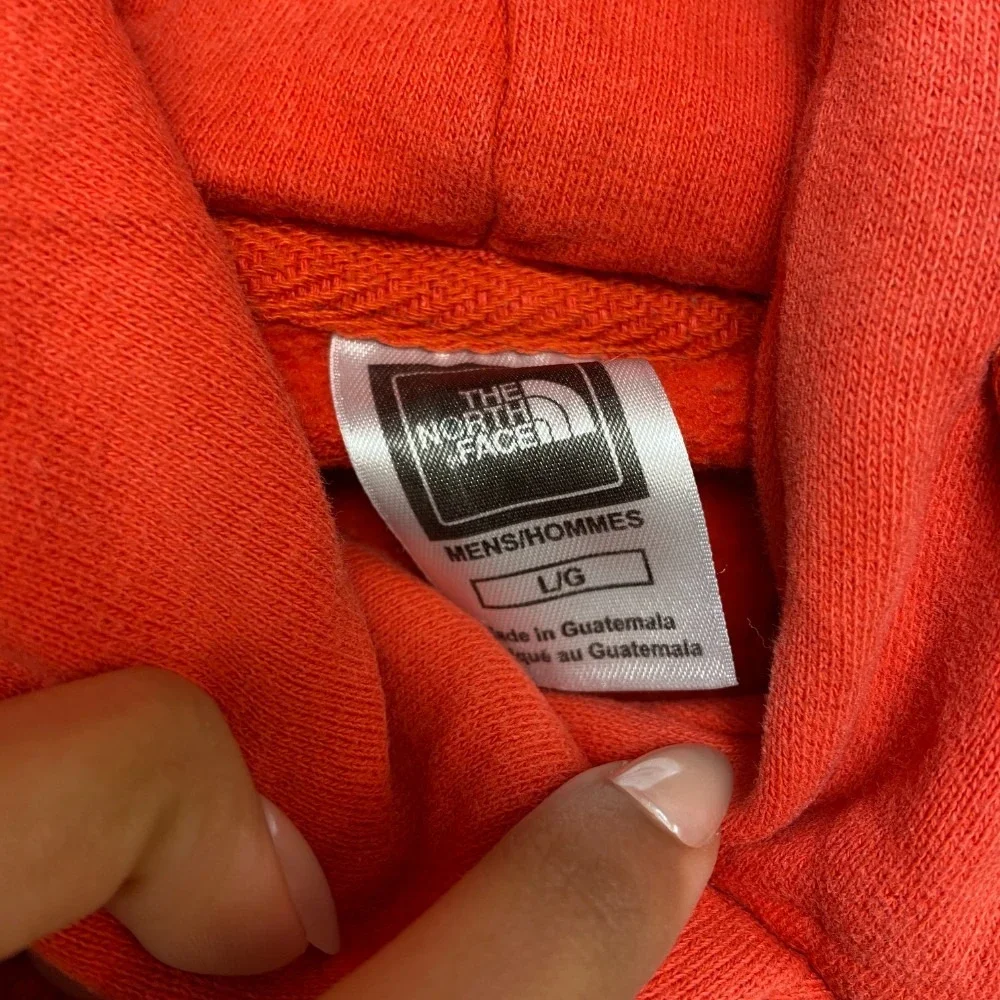 The North Face Berkeley California Hoodie Mens Large Red Graphic Drawstring